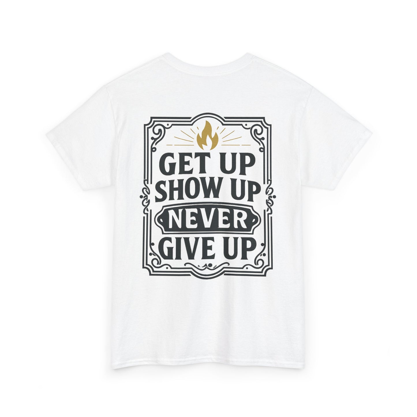 Lift Heavy. Stay Pretty. Outwork Everyone. Unisex Heavy Cotton Tee