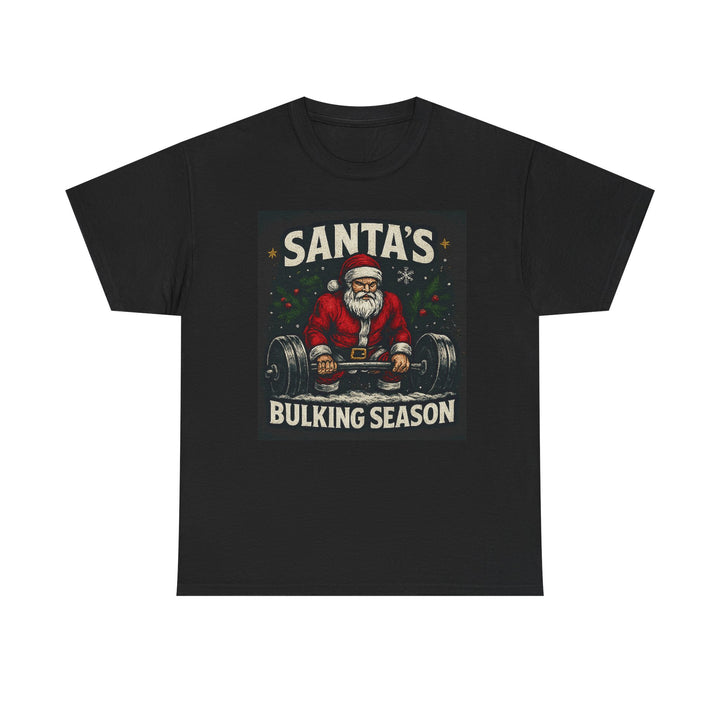 Santas Bulking Season. Unisex Heavy Cotton Tee