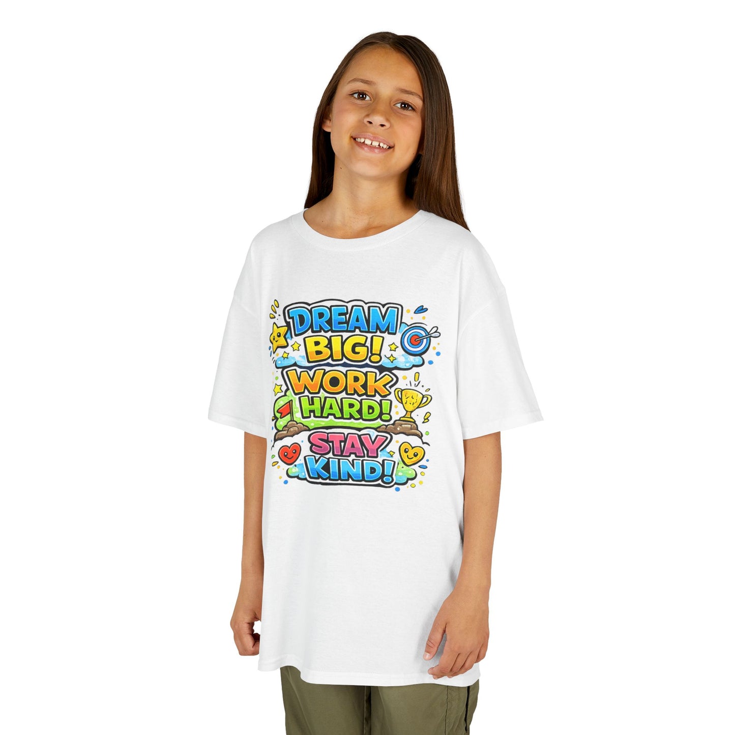 Kids Heavy Cotton™ Motivational Shirt