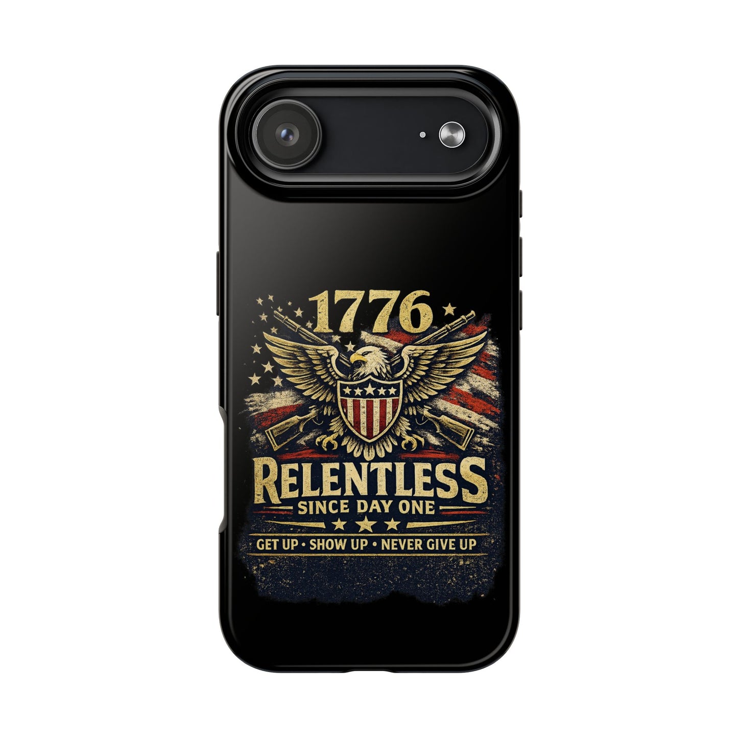 Patriotic 4th of July Tough Phone Case | Shockproof Protective Cover for iPhone & Samsung | USA Independence Day Design
