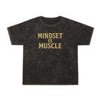Mindset is Muscle. Unisex Vintage Mineral Wash Tee