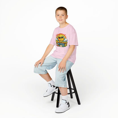Kids Heavy Cotton™ Tee "Kindness is Cool"