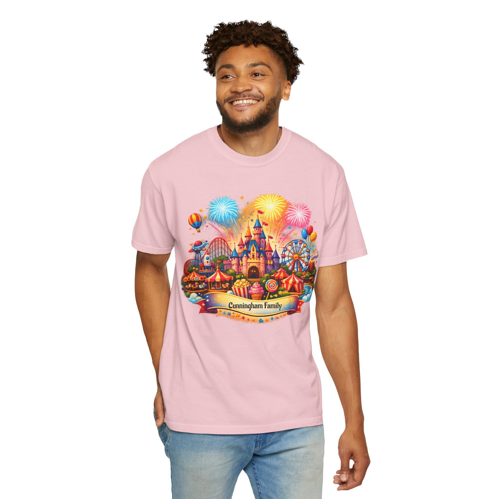Customizable Name Graphic T-Shirt – for Disney Trips, Theme Park Vacations
