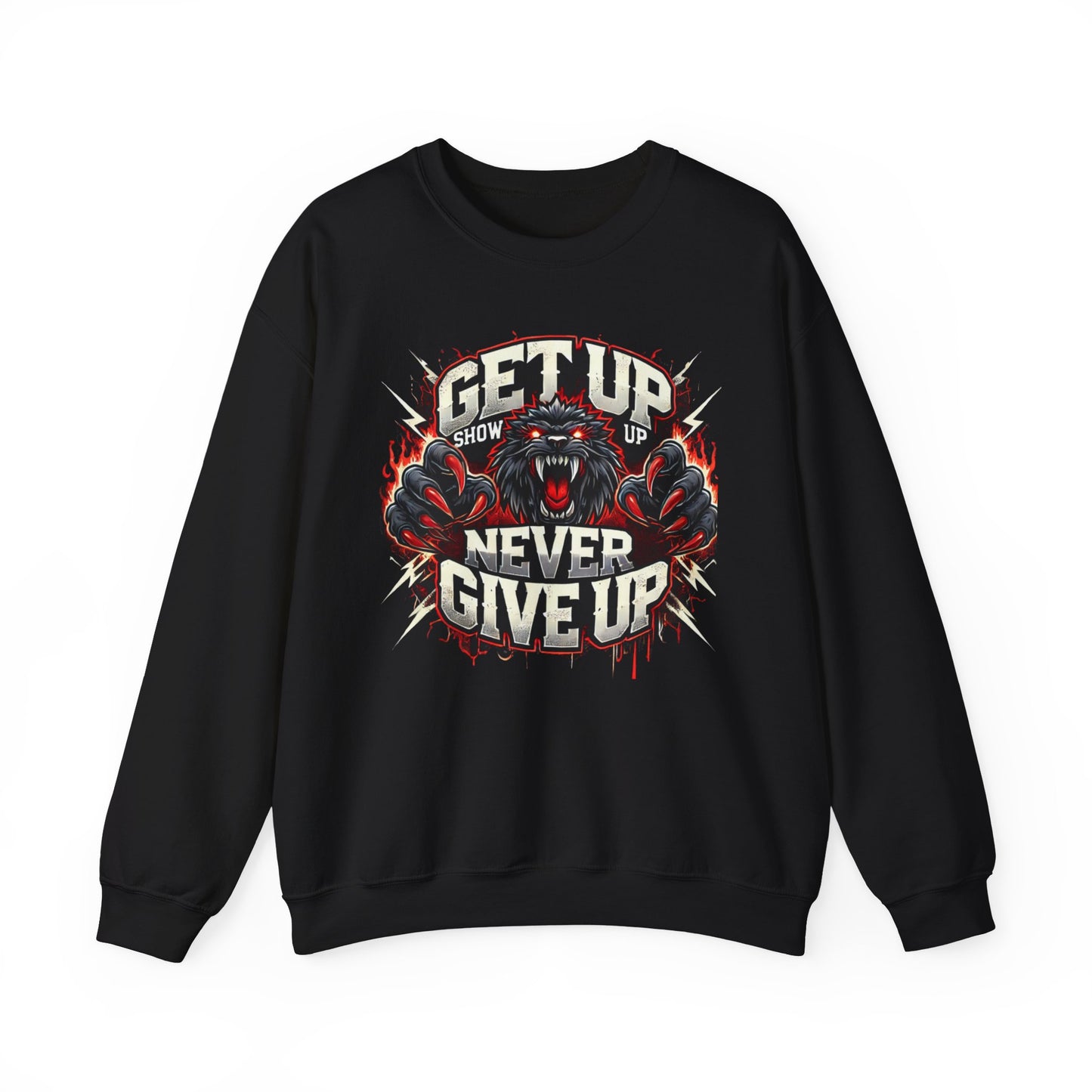 Relentless Drive Crewneck Sweatshirt UNISEX– Stay Warm, Stay Motivated