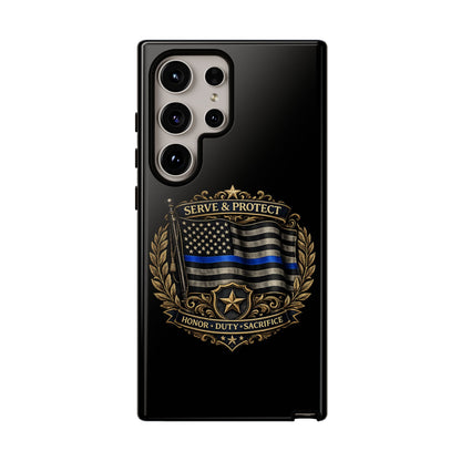 Blue Line Legacy Tough Phone Case