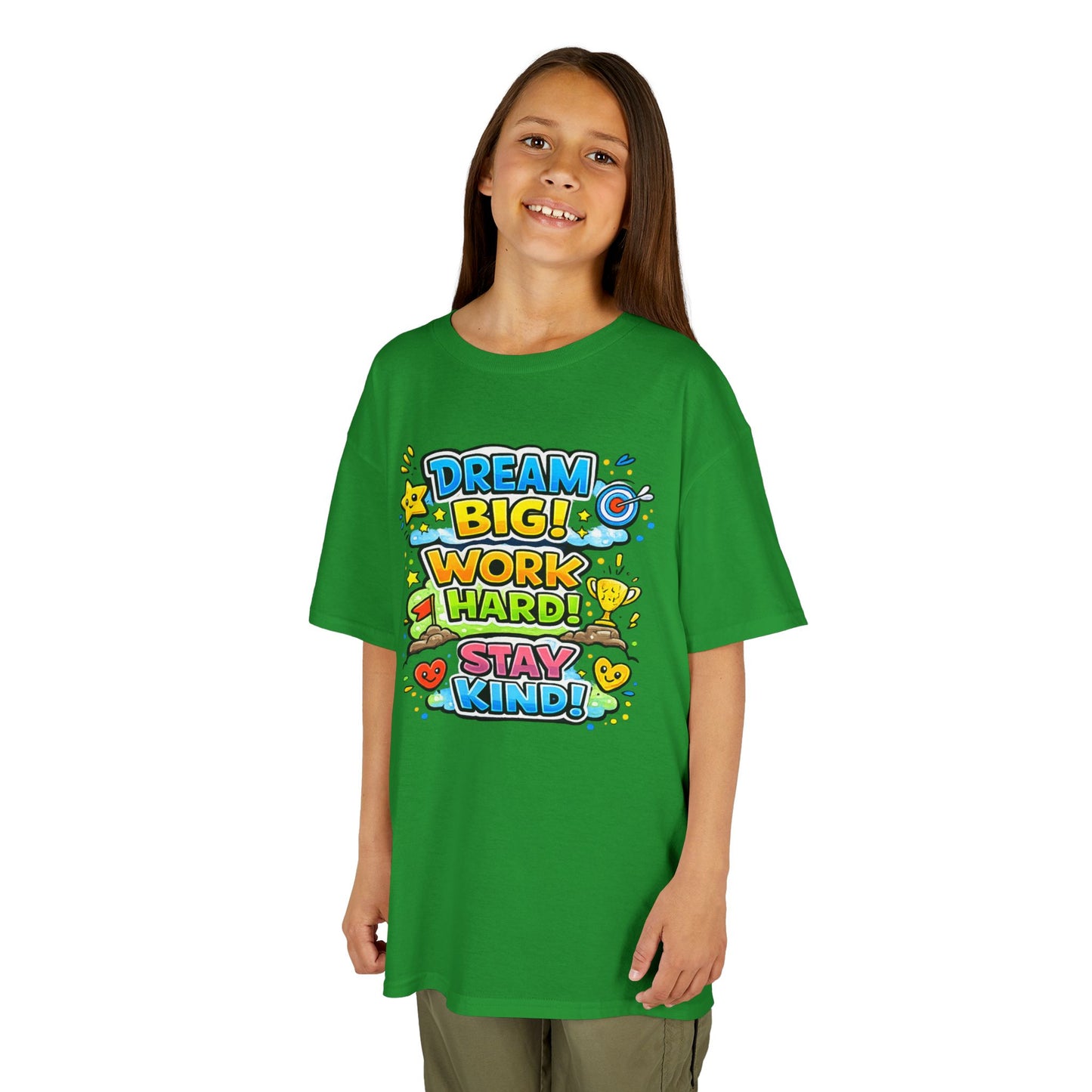 Kids Heavy Cotton™ Motivational Shirt
