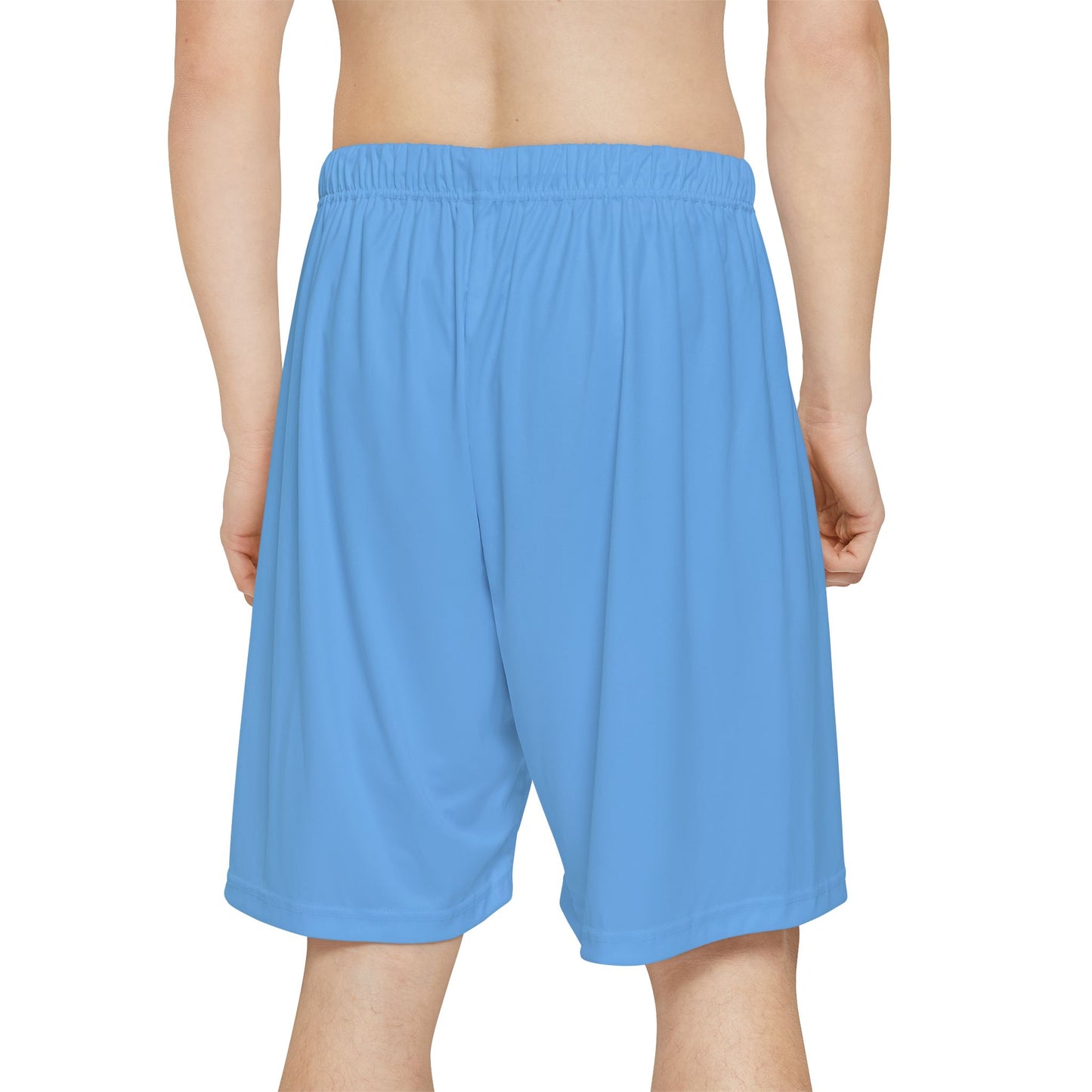 Relentless Performance Men’s Sports Shorts (Light Blue)