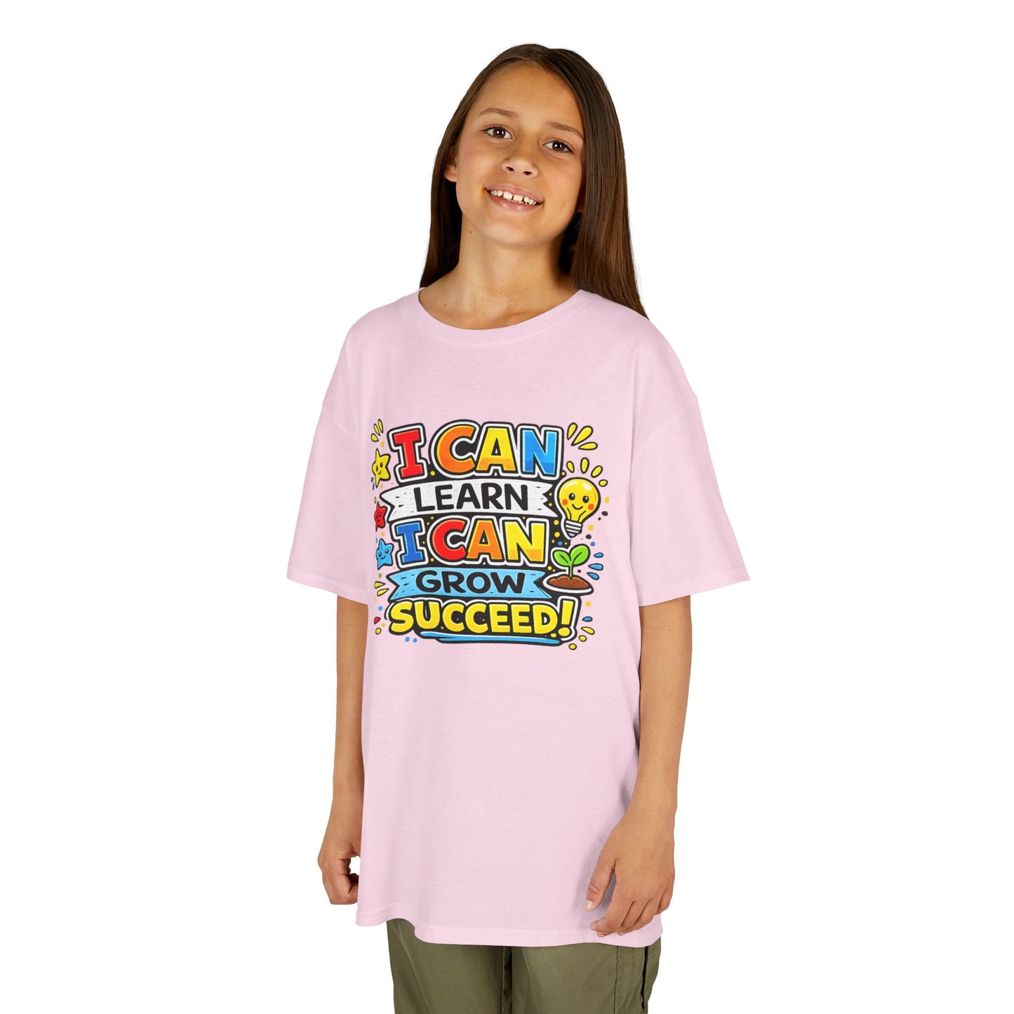 Kids Heavy Cotton™ Motivational Shirt