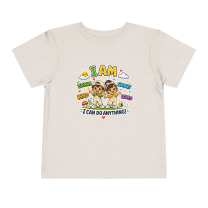 Toddler Motivational T-Shirt | Inspirational Kids Graphic Tee | Soft Cotton Toddler Shirt | Positive Mindset Children's Clothing | Everyday Comfort Tee