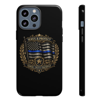 Blue Line Legacy Tough Phone Case