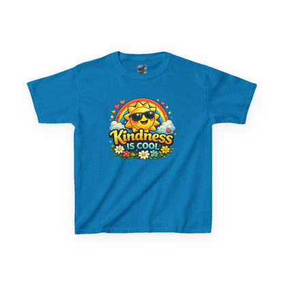 Kids Heavy Cotton™ Tee "Kindness is Cool"