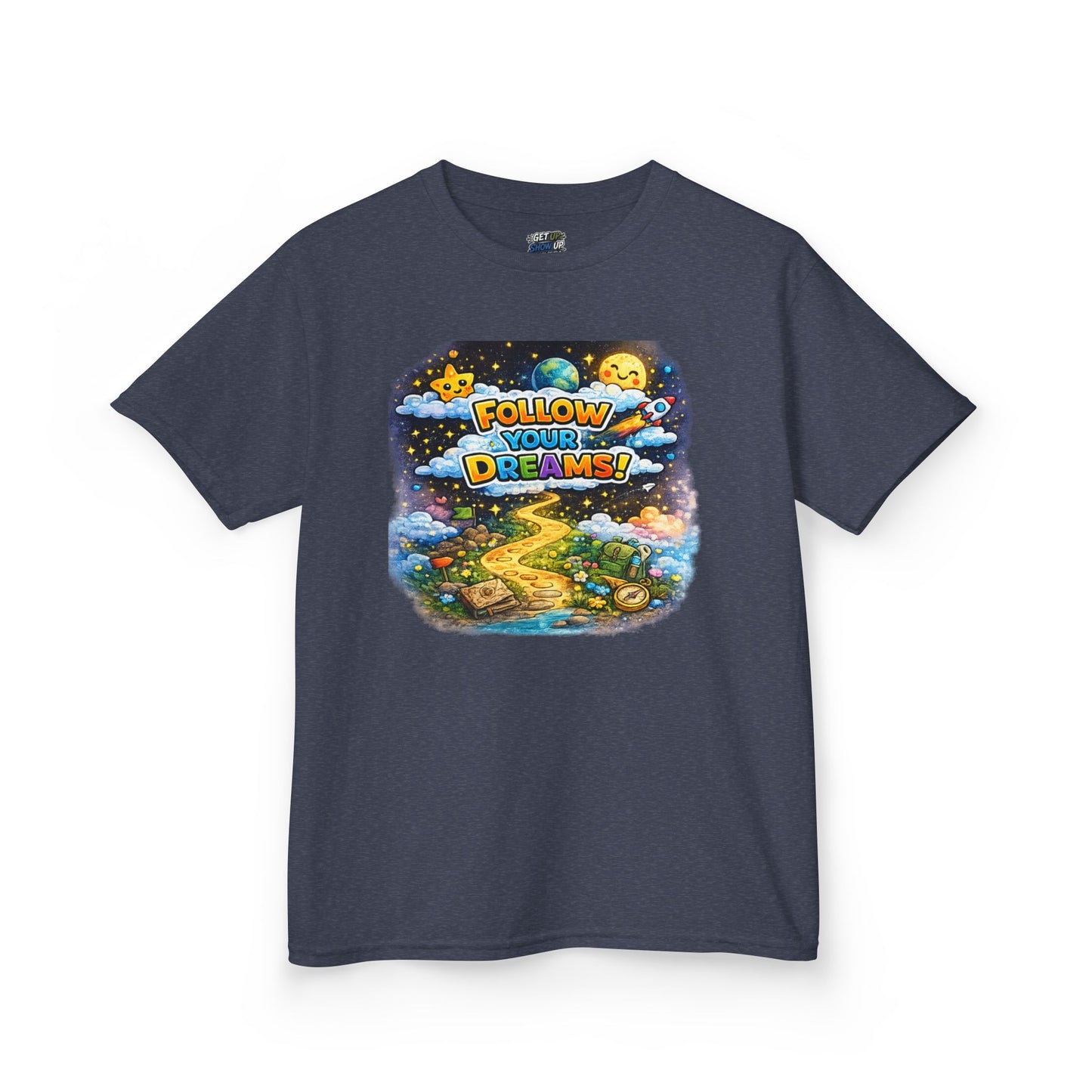 Kids Heavy Cotton™ Motivational T shirt