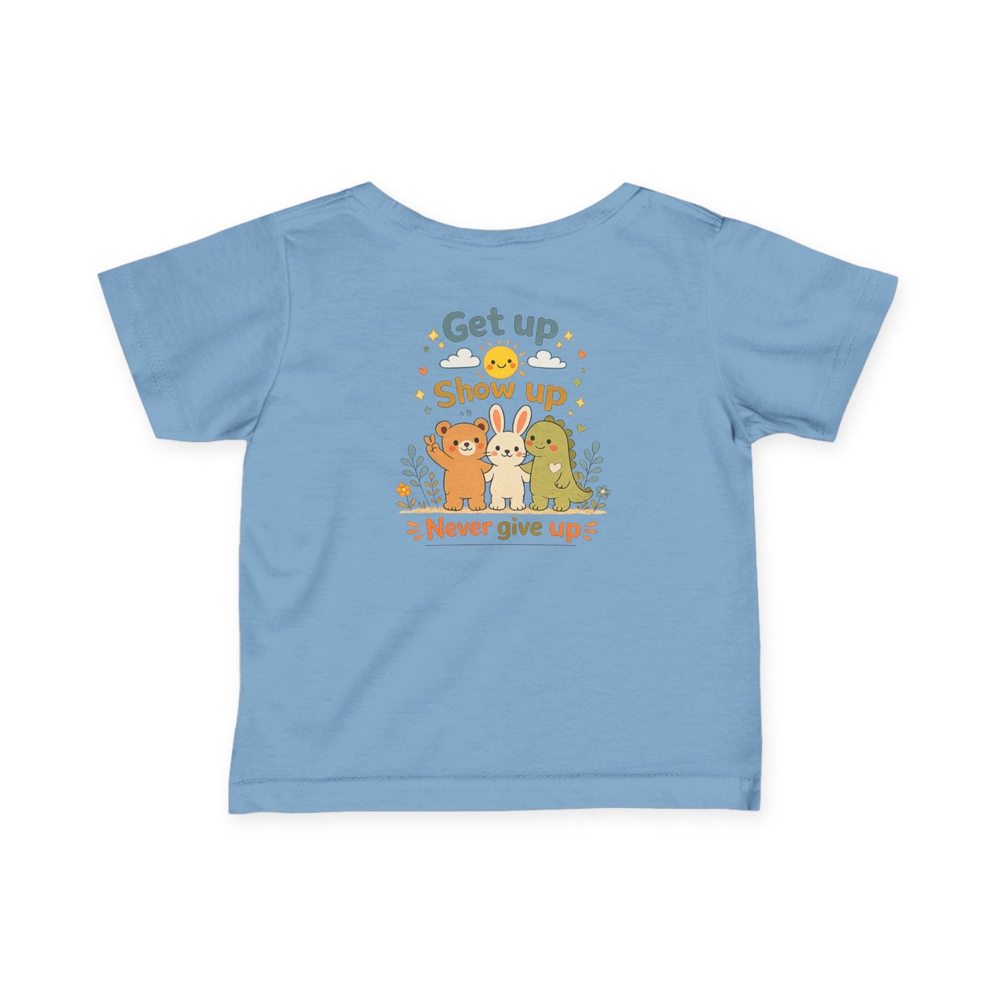 Infant Motivational Jersey T-Shirt | Soft Cotton Baby Graphic Tee | Inspirational Infant Shirt | Positive Message Baby Clothing | Cute Baby Outfit Gift