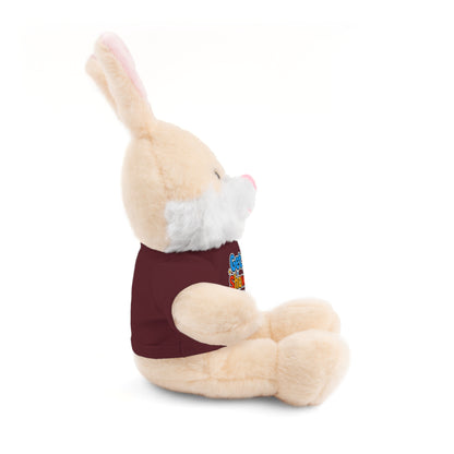 Stuffed Animals with Tee " Get Up Show Up Never Give Up"