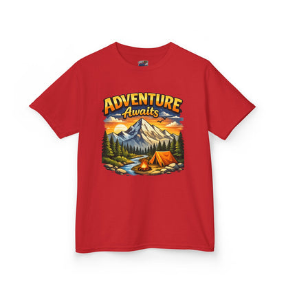 Kids Heavy Cotton™ Tee Adventure Awaits