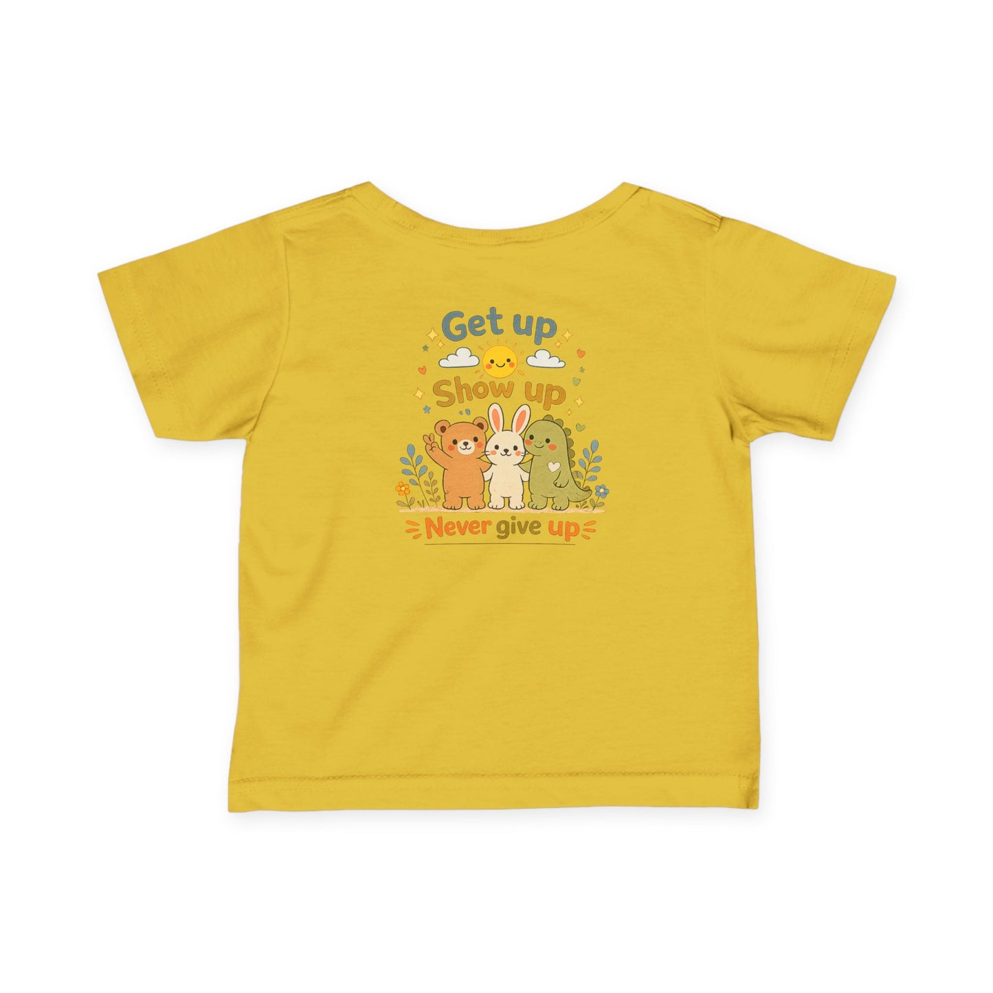 Infant Motivational Jersey T-Shirt | Soft Cotton Baby Graphic Tee | Inspirational Infant Shirt | Positive Message Baby Clothing | Cute Baby Outfit Gift
