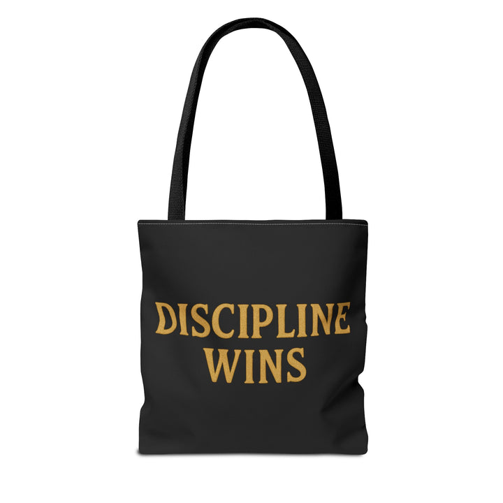 Discipline Wins. Tote Bag