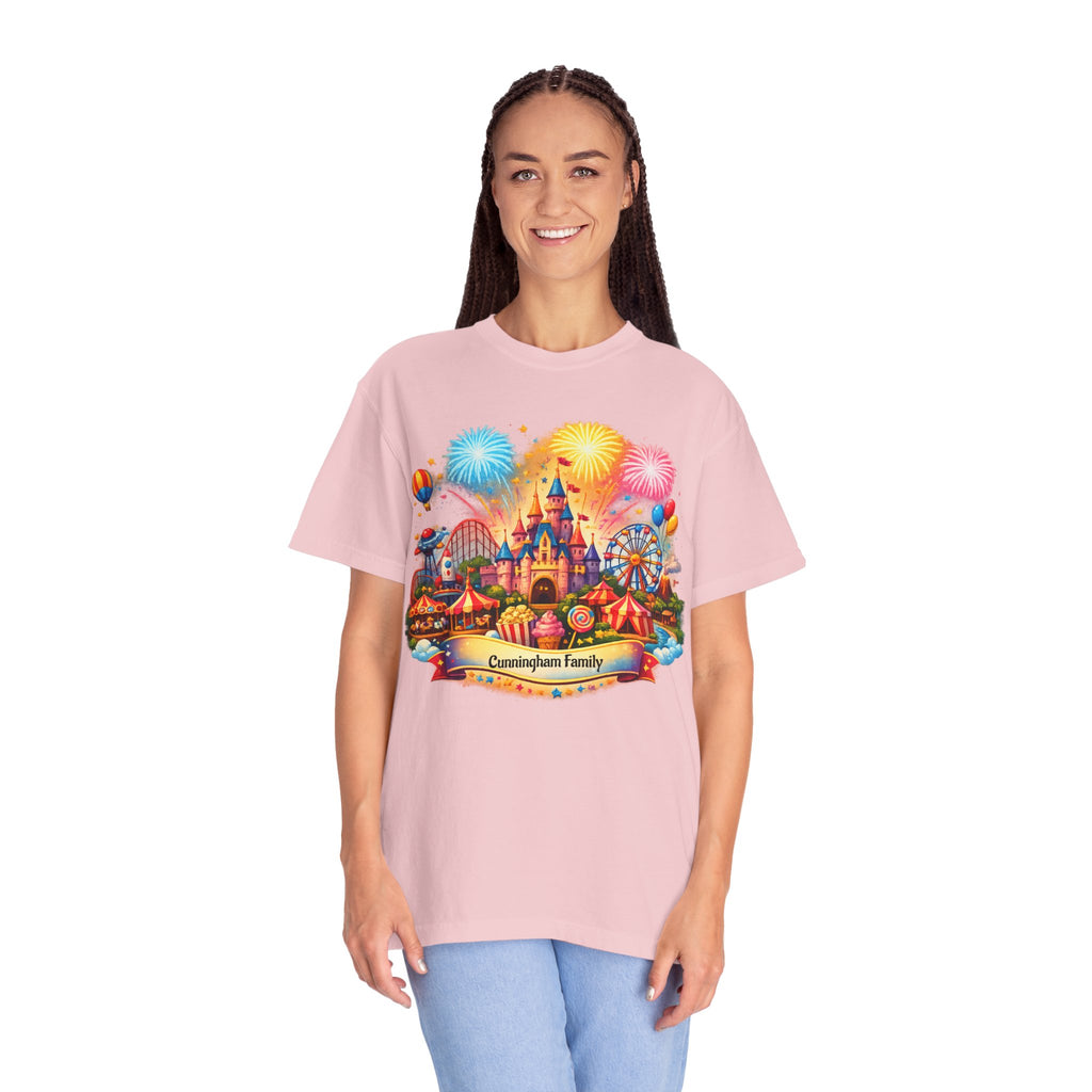 Customizable Name Graphic T-Shirt – for Disney Trips, Theme Park Vacations