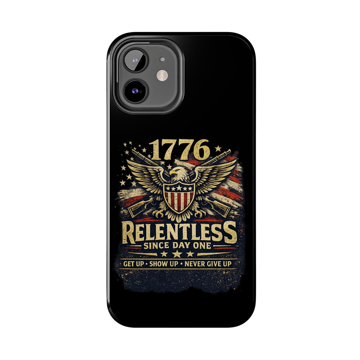 Patriotic 4th of July Tough Phone Case | Shockproof Protective Cover for iPhone & Samsung | USA Independence Day Design