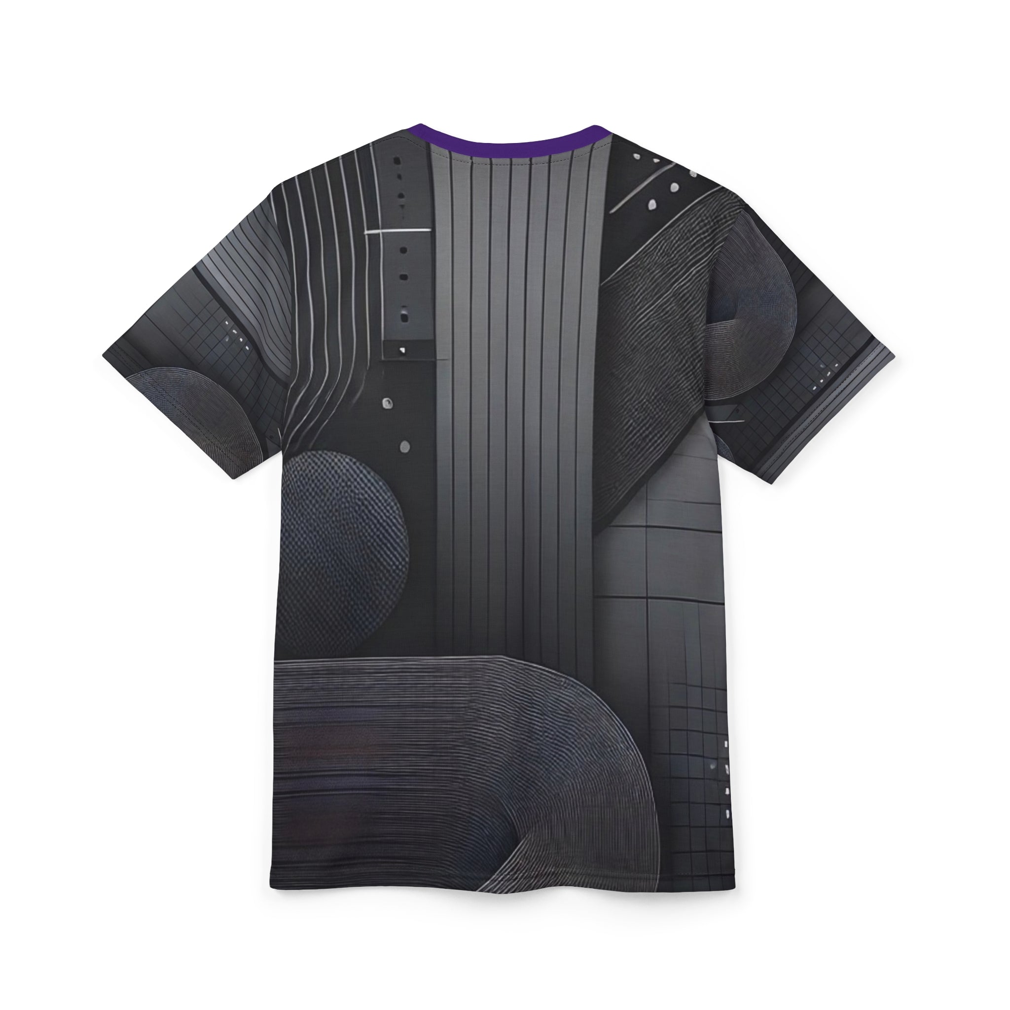 Relentless Drive Tee – Get Up, Show Up, Never Give Up (Purple)