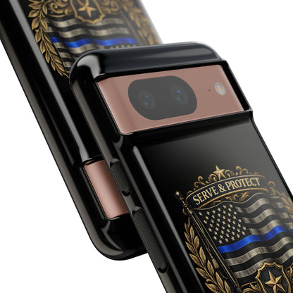 Blue Line Legacy Tough Phone Case