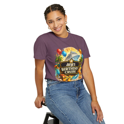 Custom Name Birthday Cruise Shirt