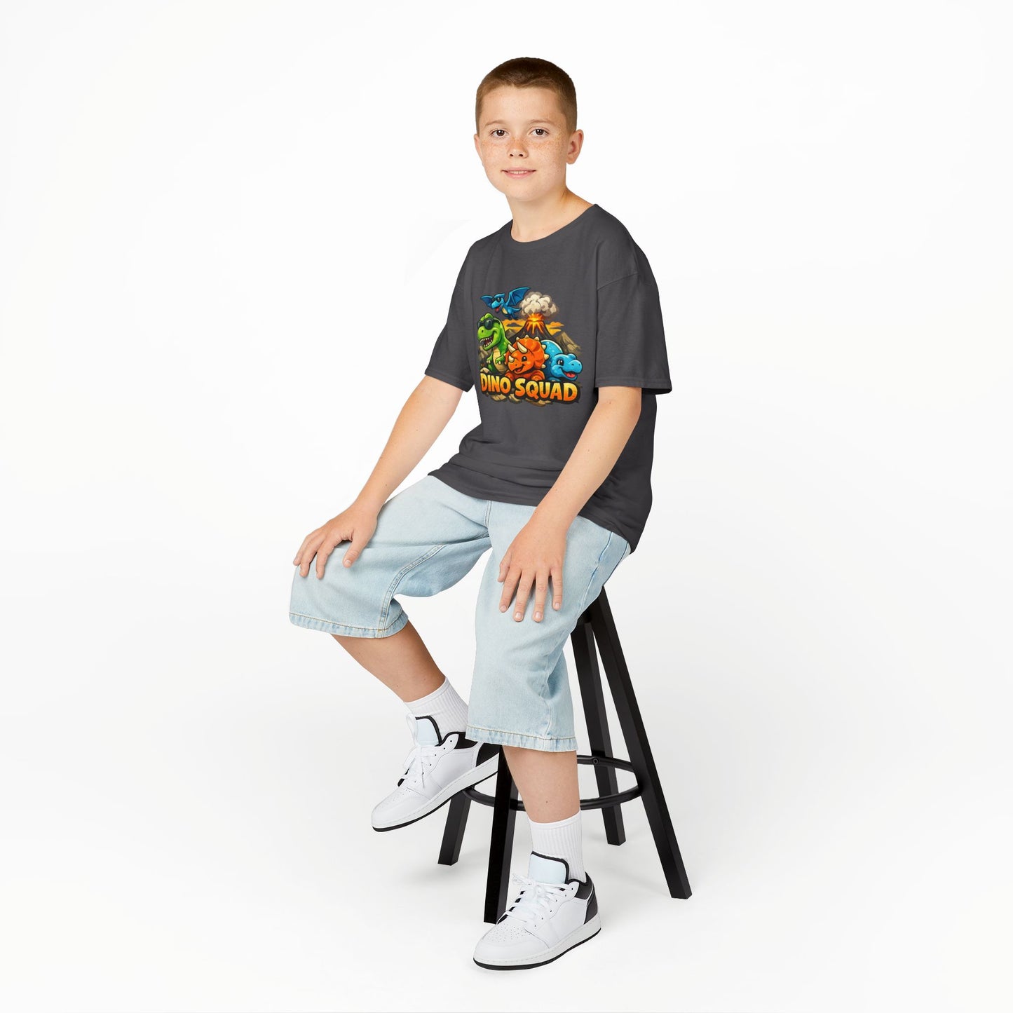 Kids Heavy Cotton™ Tee "Dino Squad"