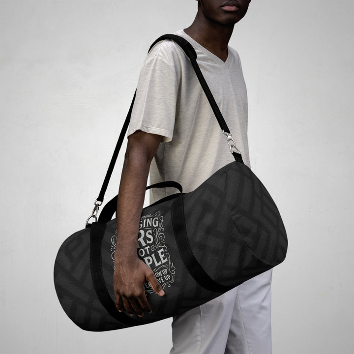 Chasing PRs Not People Duffel Bag