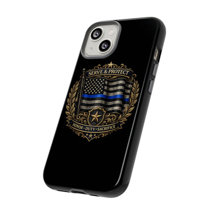 Blue Line Legacy Tough Phone Case
