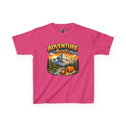 Kids Heavy Cotton™ Tee Adventure Awaits