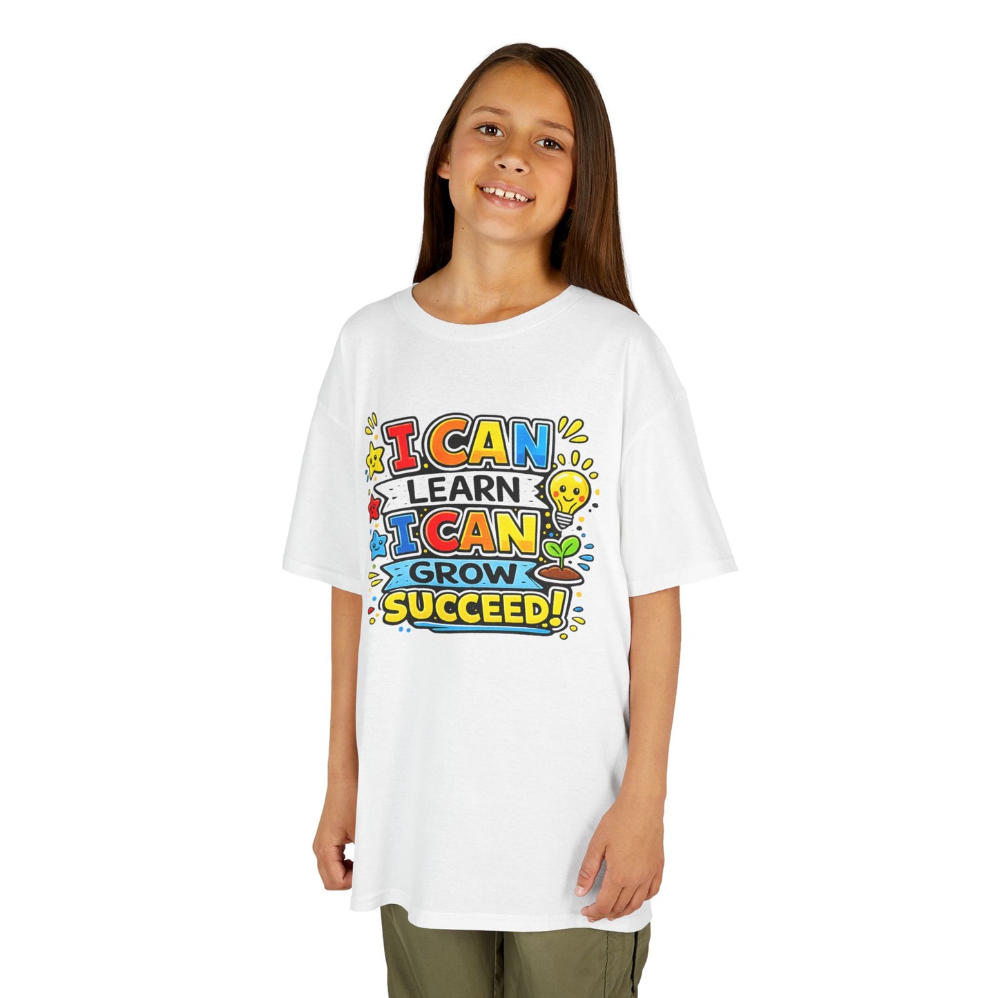 Kids Heavy Cotton™ Motivational Shirt