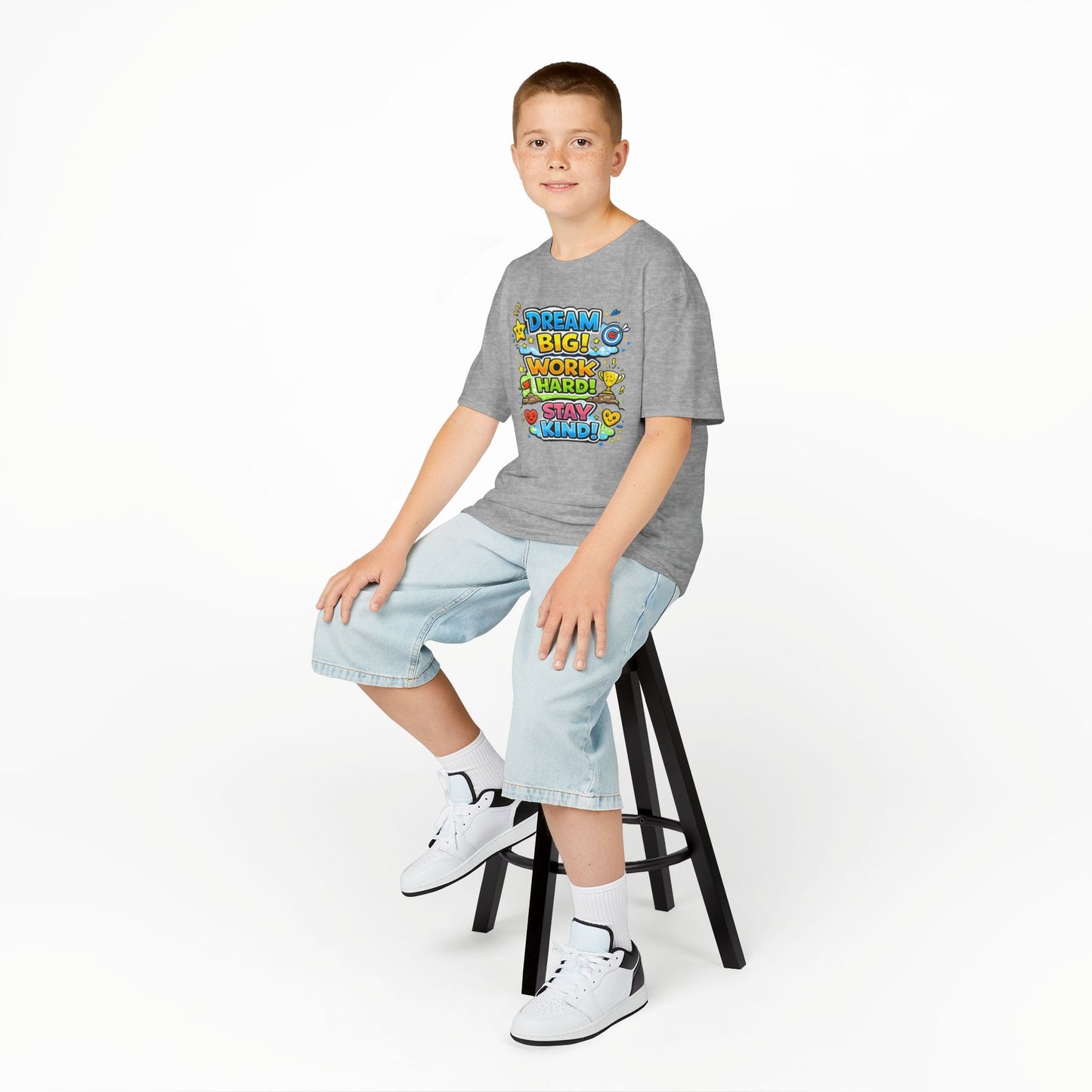 Kids Heavy Cotton™ Motivational Shirt