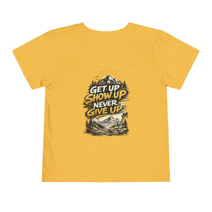 Toddler Motivational T-Shirt | Inspirational Kids Graphic Tee | Soft Cotton Toddler Shirt | Positive Mindset Children's Clothing | Everyday Comfort Tee