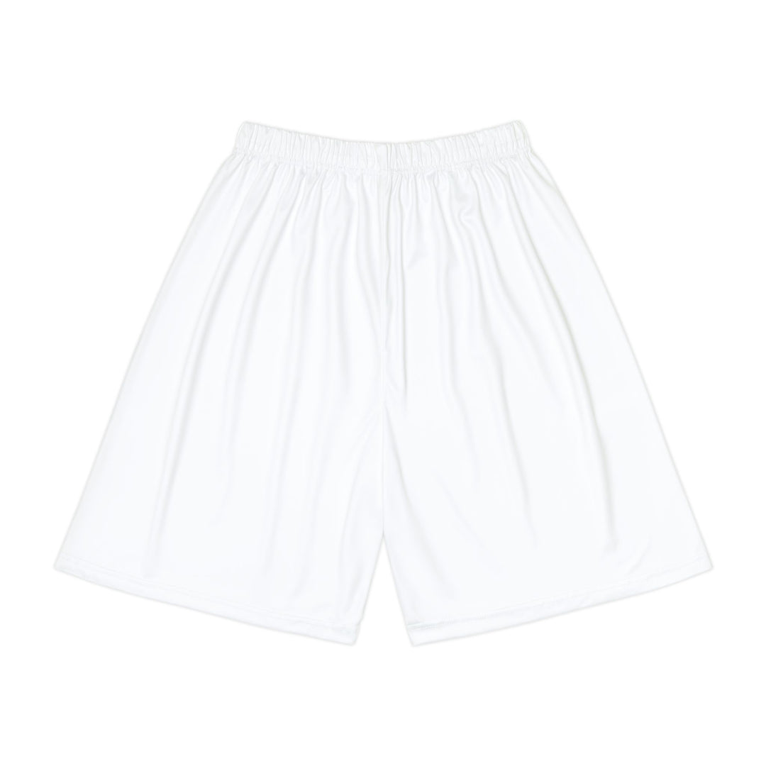 Relentless Performance Men’s Sports Shorts (White)