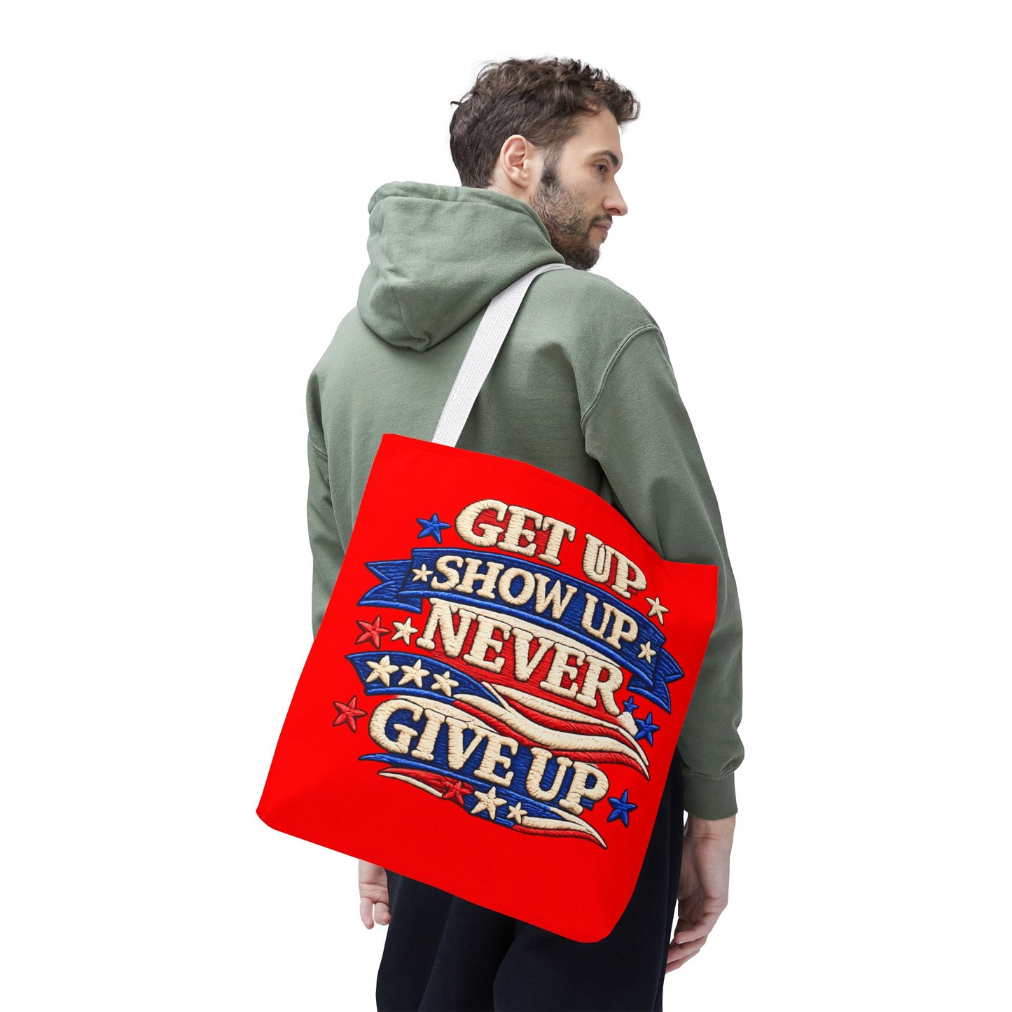 Patriotic 4th of July Tote Bag | Reusable American Pride Shopping Bag | USA Independence Day Beach, Grocery & Everyday Carry Tote