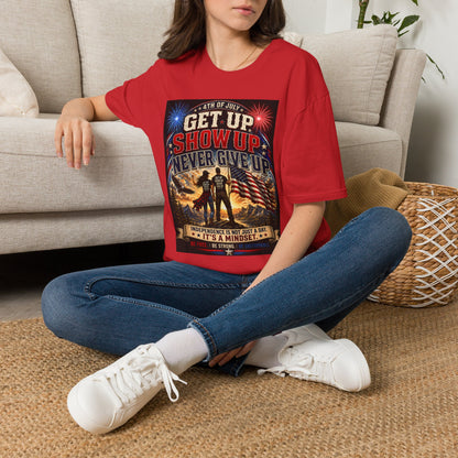 Patriotic 4th of July Unisex T-Shirt | Soft USA Independence Day Tee | American Pride Graphic Shirt for Men & Women