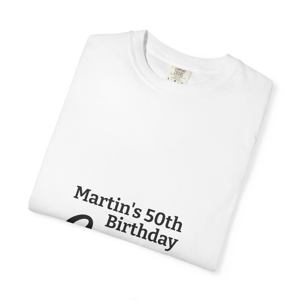 Custom Name & Age Birthday Crew T-Shirt – Personalized Group Shirt