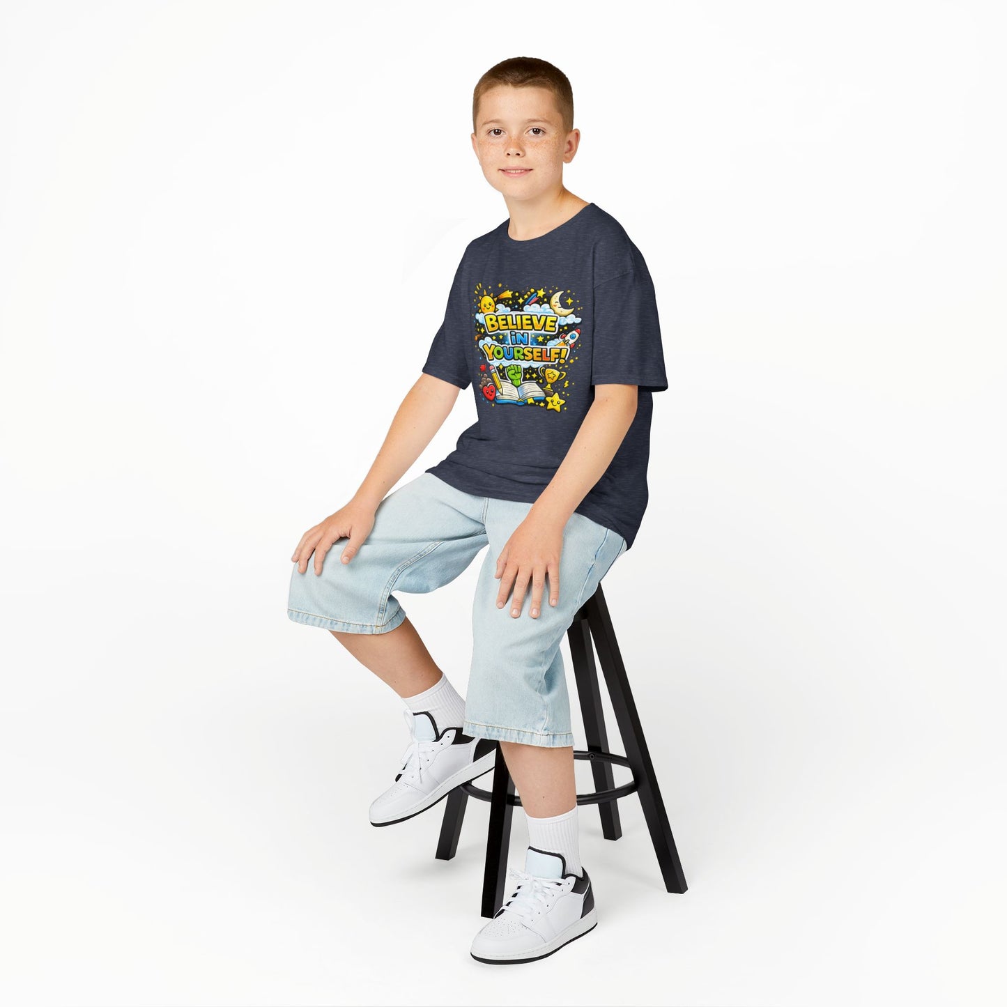 Kids Heavy Cotton™ Motivational T Shirt