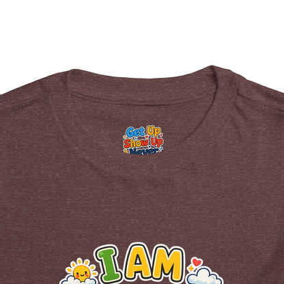 Toddler Motivational T-Shirt | Inspirational Kids Graphic Tee | Soft Cotton Toddler Shirt | Positive Mindset Children's Clothing | Everyday Comfort Tee