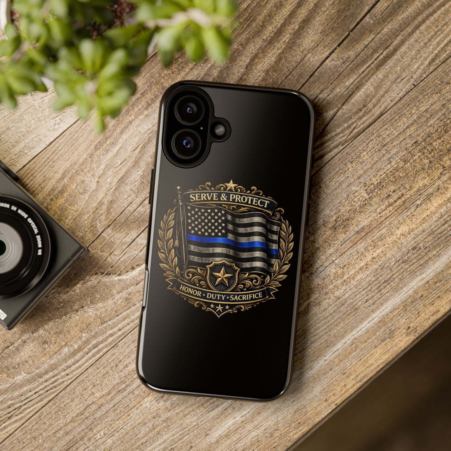 Blue Line Legacy Tough Phone Case