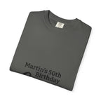 Custom Name & Age Birthday Crew T-Shirt – Personalized Group Shirt