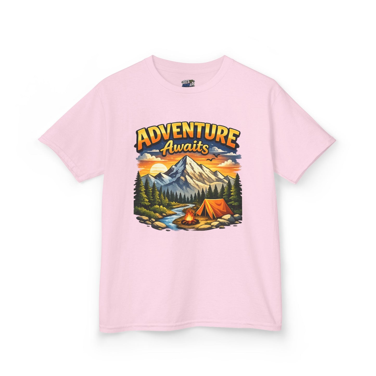 Kids Heavy Cotton™ Tee Adventure Awaits