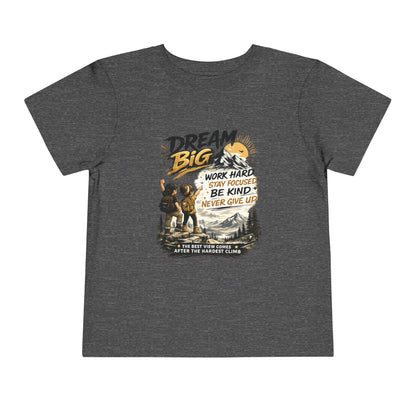 Toddler Motivational T-Shirt | Inspirational Kids Graphic Tee | Soft Cotton Toddler Shirt | Positive Mindset Children's Clothing | Everyday Comfort Tee