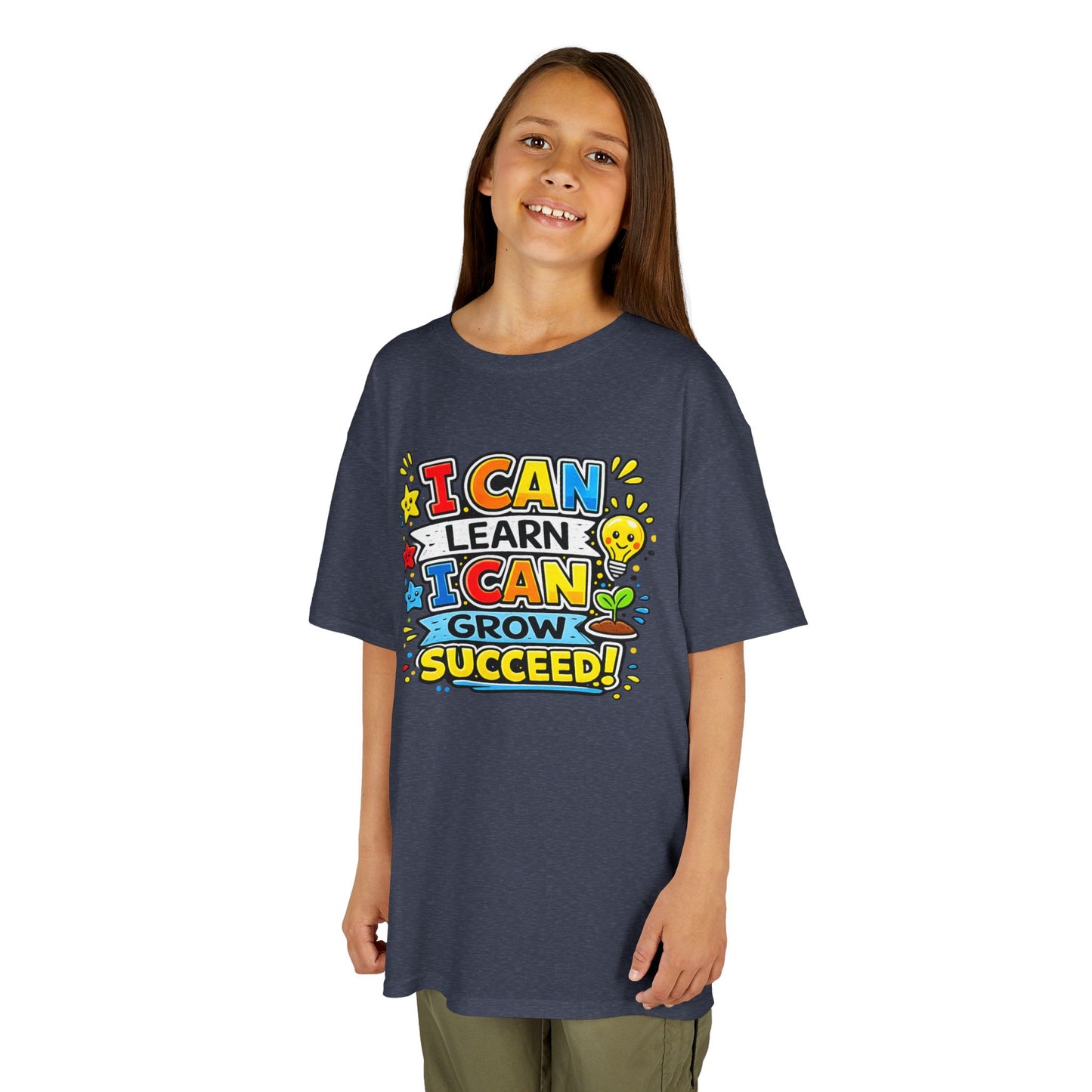 Kids Heavy Cotton™ Motivational Shirt