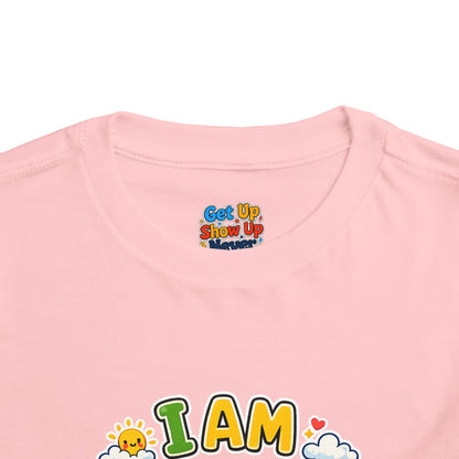 Toddler Motivational T-Shirt | Inspirational Kids Graphic Tee | Soft Cotton Toddler Shirt | Positive Mindset Children's Clothing | Everyday Comfort Tee