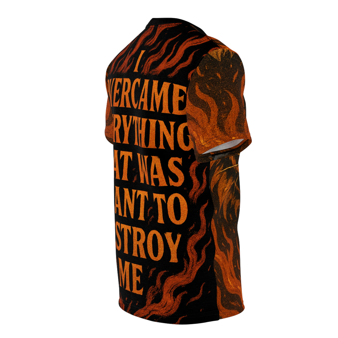 Women's Relentless Drive Tee – I Overcame Everything That Was Meant to Destroy Me