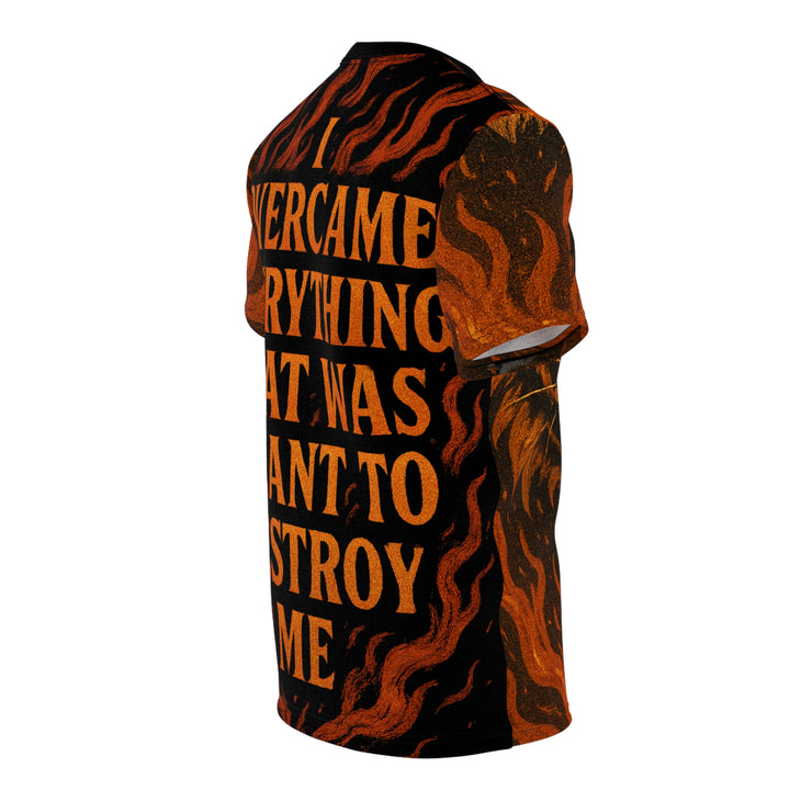 Women's Relentless Drive Tee – I Overcame Everything That Was Meant to Destroy Me
