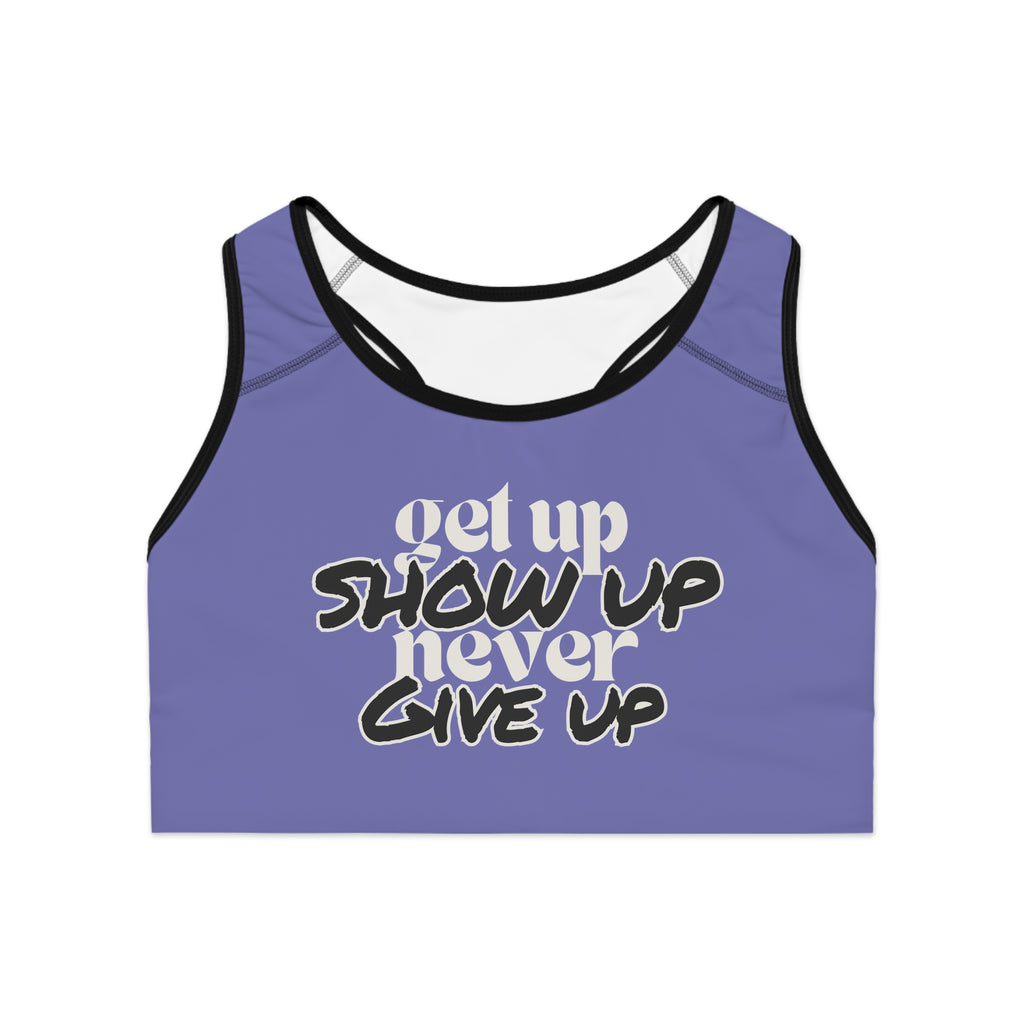 No Excuses Sports Bra – Train Hard, Stay Supported (Violet)