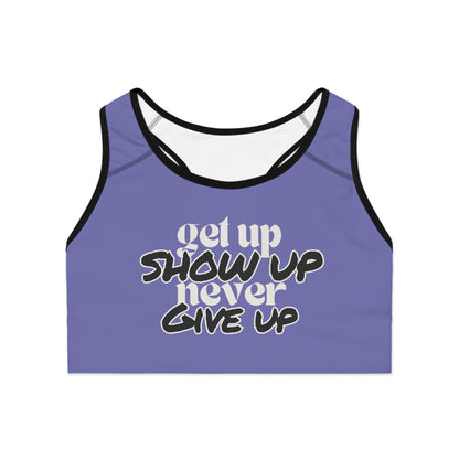 No Excuses Sports Bra – Train Hard, Stay Supported (Violet)