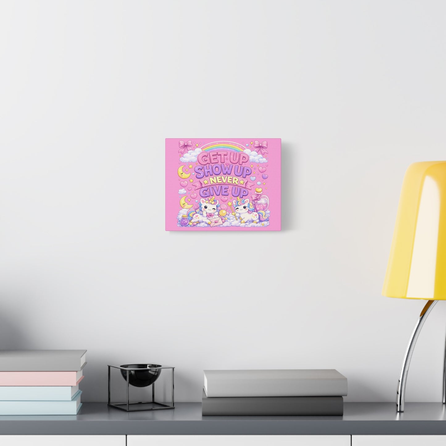 Kids Inspirational Canvas Wall Art – Premium Motivational Canvas Print for Bedroom, Playroom & Nursery Décor